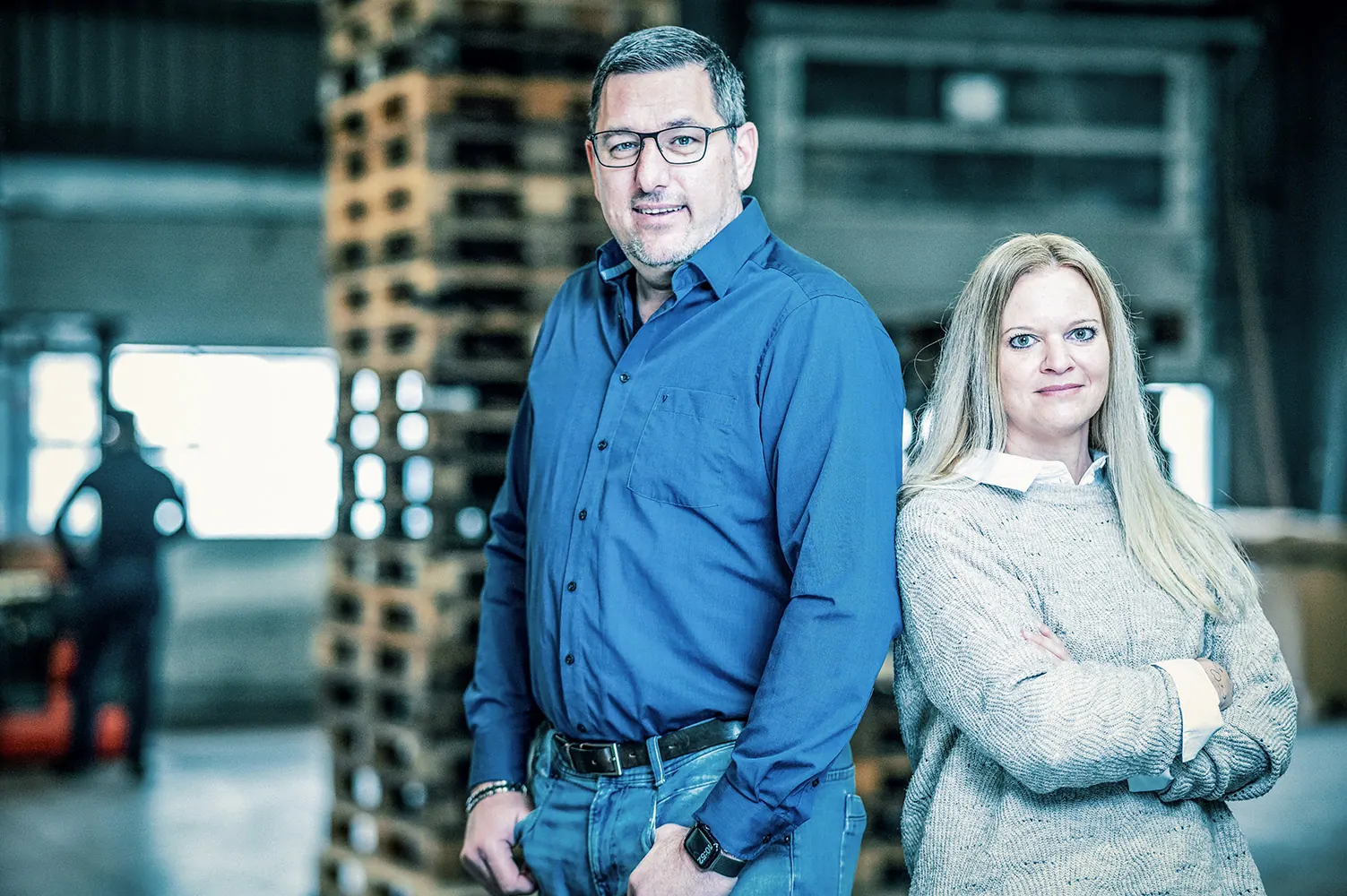 Bianca und Daniel Wild, Geschäftsführung der GDW Transport GmbH